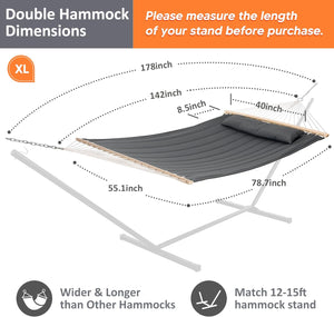 GroveGlide™ Dubbel gewatteerde hangmat