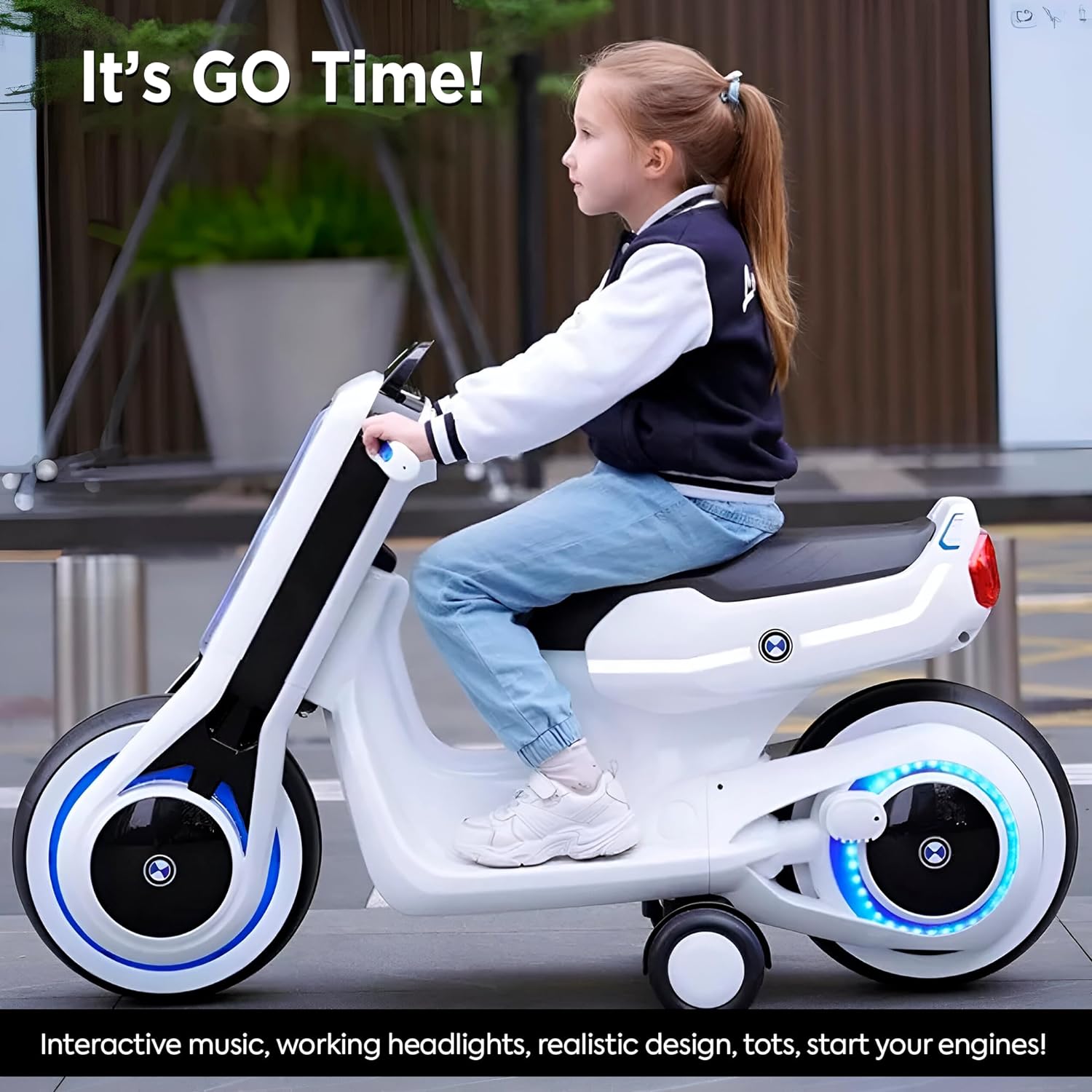 WaveWand™ Elektrische motorfiets voor kinderen